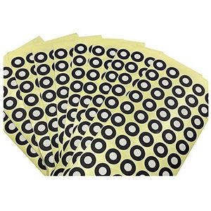 3D-scanner 500 stks MARKERINGEN for 3D Scannen 5.0 Mm Referentie Markering Punt Diffuse Reflectie Markers for 3D Scanner Positionering Doelen Binnenmarkeringspunt Meetpunt Marker