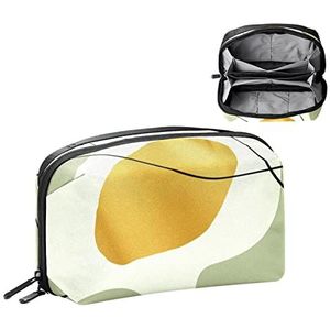 Make-up tas voor op reis,abstracte stijl artistiek modern,Make-up Pouch Handtas Vrouwen Cosmetische Organizer Grote Tas