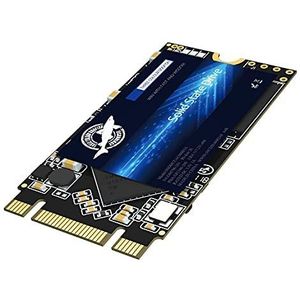 Dogfish M.2 2242 SSD 2TB 3D NAND QLC SATA III 6 Gb/s, interne solid-state drive, compatibel met desktop-PC laptop (2242 2 TB)