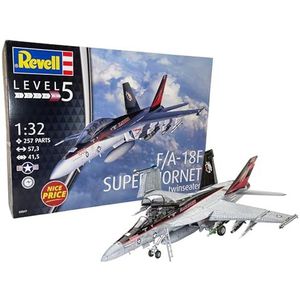 Revell 03847 F/A-18F Super Hornet originele modelbouwset voor experts, ongelakt