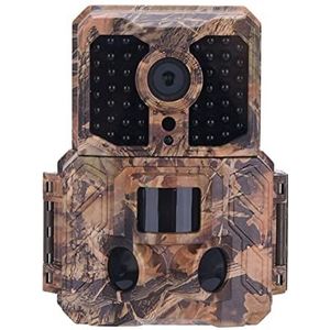 Wilde dierencamera Jachtcamera 20MP 0.2S Snelle opname Infrarood Night Vision Waterdichte Digitale Trail Camera for Outdoor Herten Jagen Verkenning, beveiliging van het huis(Verde)