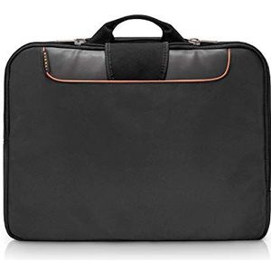 Everki Commute Laptop Sleeve Netbook beschermhoes met opbergbare handgrepen en voorvak voor documenten en accessoires 25,40 cm (10,2 inch) 46,74 cm (18,4"" inch) zwart