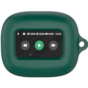 Voor JBL LIVE BEAM 3 hoofdtelefoon case Siliconen hoes Drop-proof en stofdichte hoofdtelefoon case (Groen)