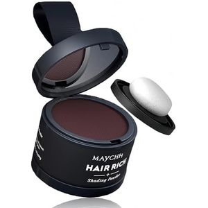 Maycheer Hairline Powder for Women - Maycheer Magic Root Cover Up, Hair Rich Shading Powder (07#Chestnut Brown)
