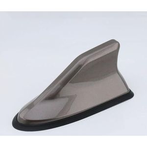 GPRTKULE Universele waterdichte haaienvin antenne sterke radio FM AM-signaal auto styling/geschikt voor C-Elysee C-crosser (bruin)