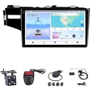 9 Inch Android Auto Radio Multimidia Speler Voor Honda Fit Jazz 2014-2018 GPS Navigatie WIFI Bluetooth Carplay Android Auto Stereo Radio GPS(4G+WIFI 2G+32G)