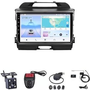 9 Inch Autoradio Voor Kia Sportage 3 4 SL 2010-2016 Carplay Android Navigatie GPS Bluetooth Multimedia Speler Smart Automotive Systeem(WIFI 2G+32G)