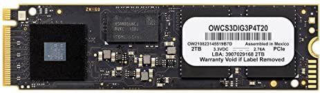 OWC - Aura Pro IV - SSD - 500 GB - M.2 2280 - Voor macOS 10.13 High Sierra