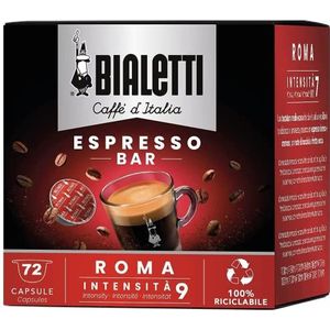 Bialetti Roma Gusto Intenso Mokespresso 72 originele capsules