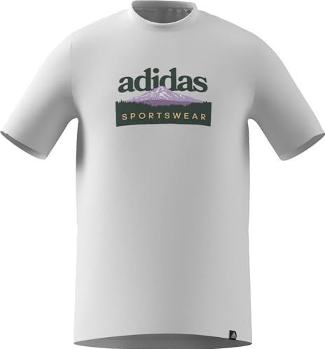 Adidas Sportsman Mountain Graphic T-shirt Met Korte Mouwen