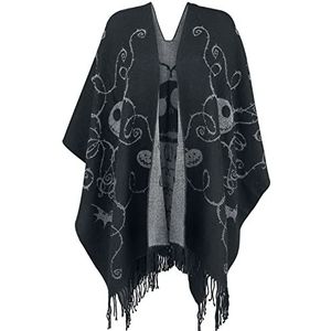 The Nightmare Before Christmas Jack Cardigan zwart-grijs one size