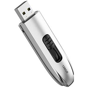 Draagbare Solid State Harde Schijf 64gb/128gb/512gb, USB 3.0 Aluminium Backup Opslag, Geschikt voor Desktop Pc, Notebook Computer Mini Ssd (64 GB, Zilver)