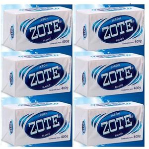 Laprove 6x Zote zeep in wit stuk 3x400g