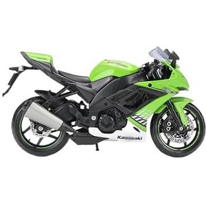 Gegoten ornamenten van simulatielegeringen Voor Kawasaki voor Ninja Zx10r 2010 1:12 Schaal spuitgieten Simulatie Motorfiets Model Speelgoed Vakantie Cadeau Decoratie (Color : B)