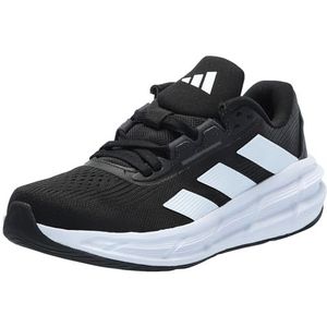 adidas Women's Questar 3 Running Sneaker, Black/White/Carbon, 10