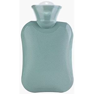 OIFAODAO, Waterinjectie Dikke rubberen warmwaterkruik Draagbare handwarmer Warmwaterzak Warme buik Handen Voeten in de winter,Warmwaterkruik(Green)