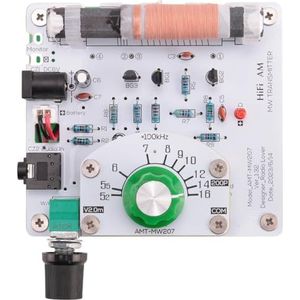 Bonkshire AMT-MW207 - Middengolfzender - 525-1605KHz - AM-Radiozender - DIY Printplaat - 6V