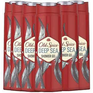 Old Spice Deep Sea douchegel & shampoo voor mannen, 400 ml, 3-in-1 lichaamshaar-gezichtswasmiddel, langdurige frisheid