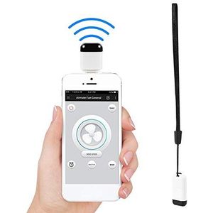 Android smartphone universele mobiele telefoon IR-afstandsbediening, voor tv/dvd-speler/set-top-box/airconditioning/projector/licht/ventilator/koelkast (type C)