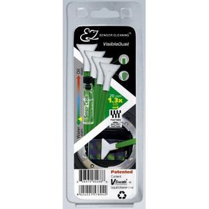 VisibleDust groene serie EZ Sensor Cleaning Kit - 4X VSwabs 1.3X en 1ml Sensor Clean