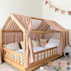 Moskito netz Baldachin Bett Vorhänge Kuppel Prinzessin Sterne Bett Lesezelt für