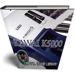 KAWAI K5000 Workstation - HET beste geluid van Kraftwerk - Grote unieke originele 24bit WAVE/Kontakt Multi-Layer Samples/Loops Library.