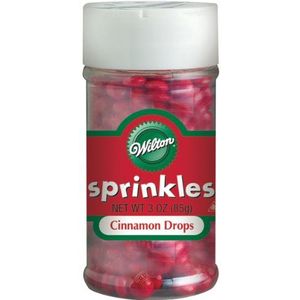 Jumbo Sprinkles 3oz-Cinnamon Drops