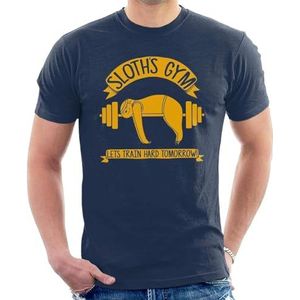 Sloths Gym Men's T-Shirt overhemden(Small)