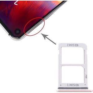 High-Tech Place Voor Samsung Galaxy A8s / Galaxy A9 Pro 2019 SIM-kaarthouder + SIM-kaartvak (roze)