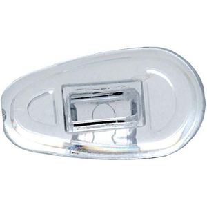 2 paar (4 stuks) neuspads/brillenpads – kliksysteem van silicone, verschillende Maten.