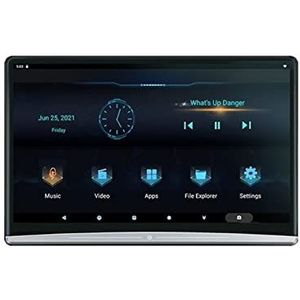 Hoofdsteun videospeler, 13.3 Inch Auto Tv Hoofdsteun Monitor Touch Screen 4K 1080P Auto Achterbank Display Multimedia Auto Video Spelers(4-64-13.3-1 PCS)