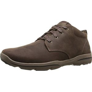 Skechers Heren Harper trekking schoenen, winter laarzen, Bruin Choc, 43 EU