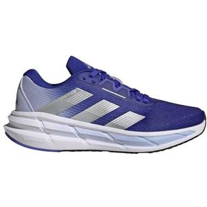 adidas Women's Questar 3 Running Sneaker, Lucid Blue/Silver Metallic/Violet Tone, 10.5