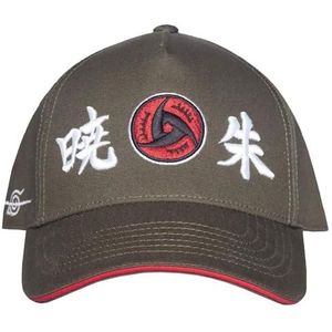 Difuzed Naruto Akatsuki Clan Baseball Cap Size One Size, Groen, Eén maat