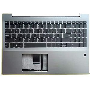 Laptop omhulsel rond toetsenbord & Toetsenbord & Touchpad Voor For Lenovo ideapad 720S-15IKB Color Zilver Verenigde Staten Lay-out