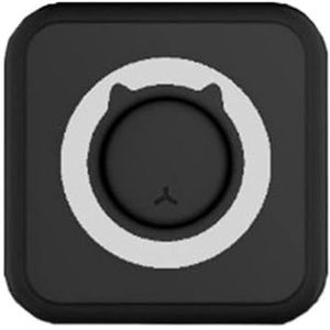 Miniprinter Draagbare Thermische Stickers Papier Inktloze Bluetooth Draadloze Draagbare Labelprinter Gebruiksvriendelijk(Black)