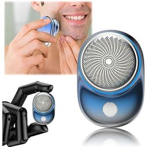 GaNkas 2023 Nieuwe upgrade krachtig stormscheerapparaat elektrische scheerapparaten voor heren, krachtig stormscheerapparaat met USB oplaadbaar, mini draagbaar waterdicht scheermes voor mannen vader