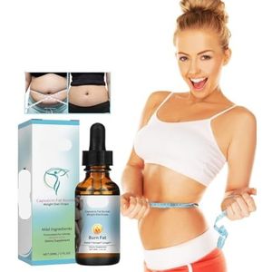 Afslankdruppels - Verhoogt Energie, Ondersteunt Een Gezond Gewichtsbeheer, Vormt Taille En Benen, Verstevigt Het Lichaam, 1-2 Druppels Per Dag(1PCS)