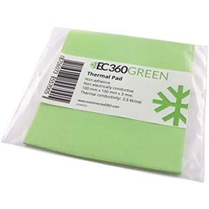 EC360® Green 2,5 W/mK Thermal Pad (100 x 100 x 3,0 mm)