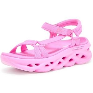 Skechers On-The Go Run Swirl Tech Fierce visserssandalen voor dames, lichtroze, 42 EU