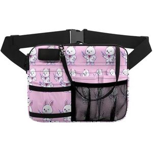 Verpleegster heuptasje verstelbare taille riem heuptasjes voor vrouwen taille zakje stethoscopen duurzame noodbenodigdheden verpleging organisator riemzakken. voor arts, verpleegkundige, Kbb4102bz41,