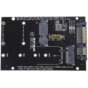 Mini PCI-E Card Board Converter voor M.2 mSATA SSD Harde Schijf naar SATA 3 Adapter 2