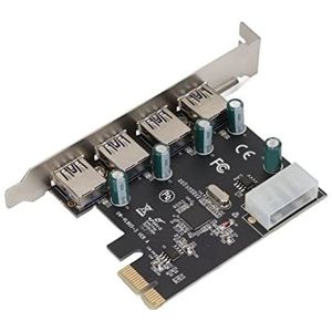 PCIE naar USB3.0 uitbreidingskaart PCIE naar USB3.0 uitbreidingskaart PCB is compatibel met reguliere desktopcomputers