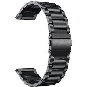 GANYUU 20/22 mm metalen horlogeband voor Garmin Venu SQ 2 Plus 2Plus/Vivoactive 3 4 Smartwatch Sport roestvrij stalen armband band, For Venu 2, agaat