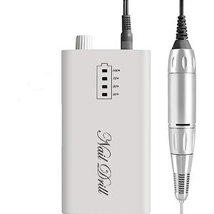 Elektrische nagelvijl, 30000 RPM Draagbare Draadloze Elektrische Nagels Boormachine, Acryl Gel Remover, Nagelvijl Boren Kit, Nail Art Tool voor zowel natuurlijke als kunstnagels