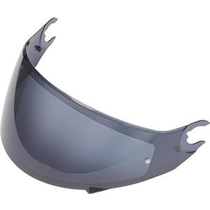 M For SHARK D Skwal D-Skwal 2 Spartan Helm Vizier Volledige Gezicht Vervanging Helm Lens Vizier Accessoires Capacete Voorruit Y (Color : Black)