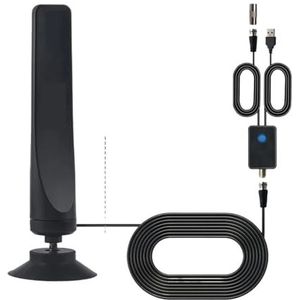 Digitale Tv-antenne Met Signaalversterker, HD-antenne, Ondersteuning For 4K 1080P, Draagbare Antenne, Bereik Van 80 Km, 25 DBi For Smart Digital TV Eenvoudig Brede Compatibiliteit