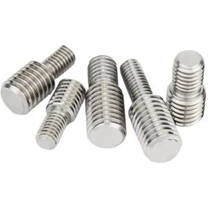 roestvrij staal, schroefdraad, schroefdraad met tw RVS 304 converter reductiebout schroef dubbele kop meerdere maten(M10x25 - m20 x 25)