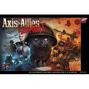 Axis & Allies & Zombies - Strategisch spel - Militaire strategie tijdens de Tweede Wereldoorlog met zombies - Voor Volwassenen [EN]