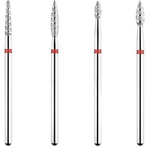 Een spijker boorpakket Pak van 2 nagelboorbits diamantboor 3/32'' veelkleurig(Tp-b0210sd-f)